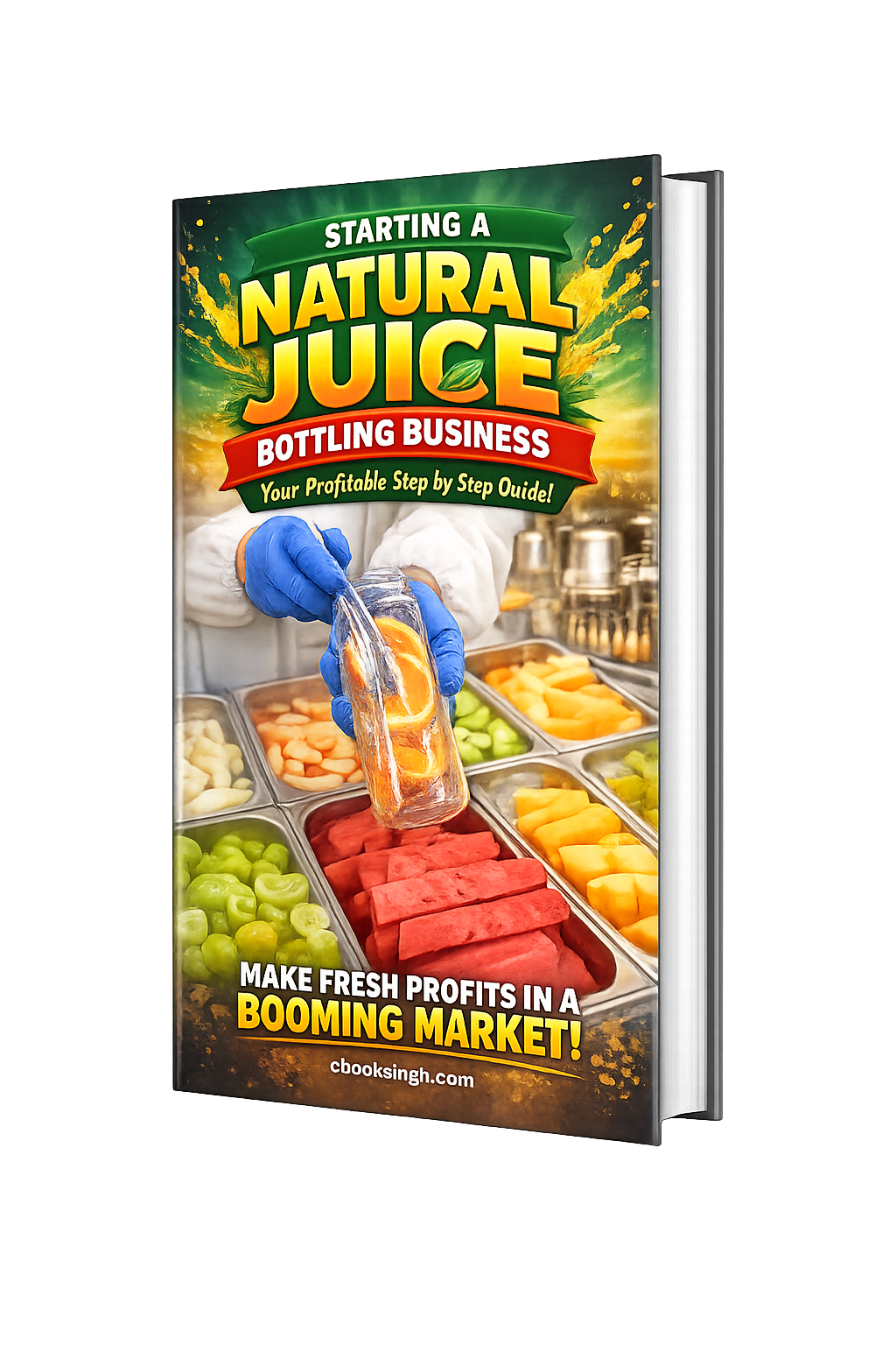 Natural Juice Bottling Business 2 eBooks (1 Hindi & 1 English 150+ Pages).